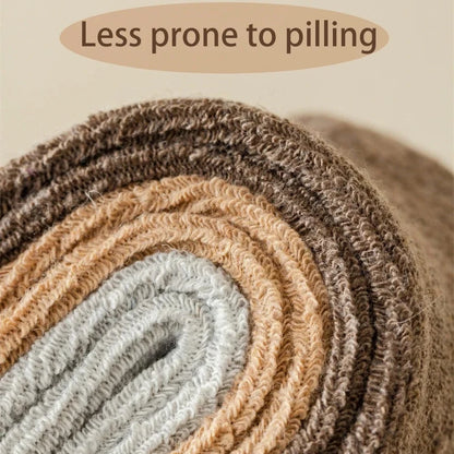 MuqiNush 5 Pairs  Socks Men Women Ankle Knee-High Sport Athletic Running Cycling Socks Winter Warm and Thick Fashion For Daily.