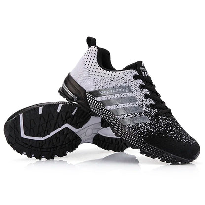 Men Running Shoes Fashion Couple Sneakers Breathable Casual Sport Shoes Outdoor Walking Jogging Tennis Shoes Athletics Plus Size