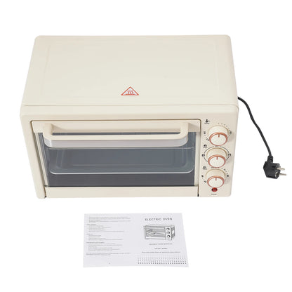 Electric Oven Mini Oven With Adjustable Temperature And 60-Minute Timer 22L Electric Oven.