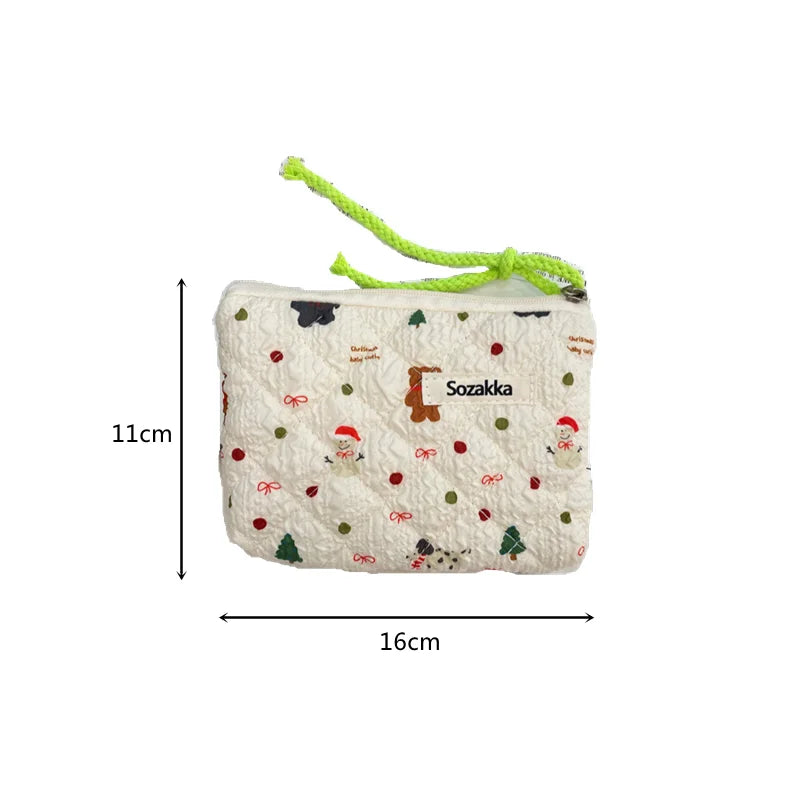 Cute Travel Cosmetic Lipstick Earphone Card Small Portable Storage Bag Purse Mini Makeup Handbags Pouch Organizer In Make Up Bag.