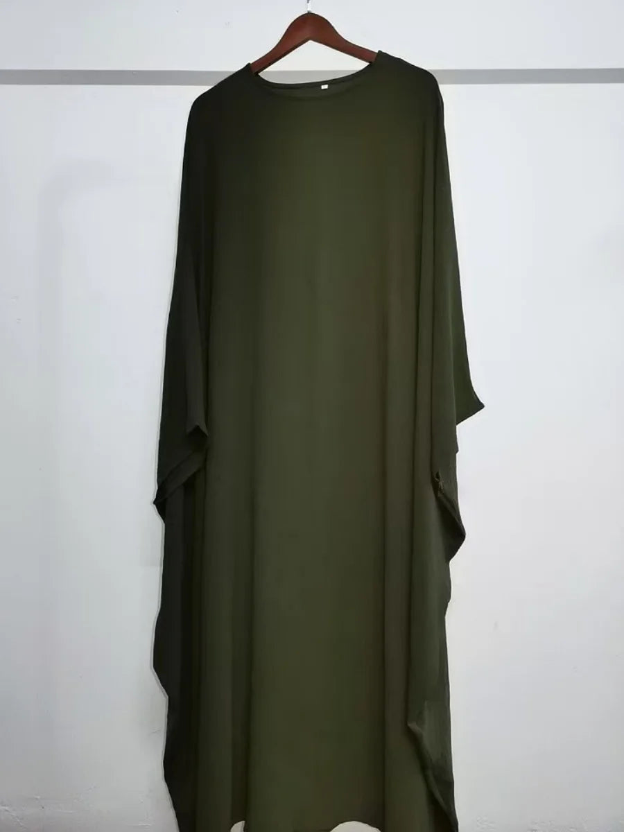 Muslim Women Arabic Dubai Abaya Plus size adjustable Waist Long Dress Modest Kaftan Robe Imitation Linen Femme Islam Clothing.