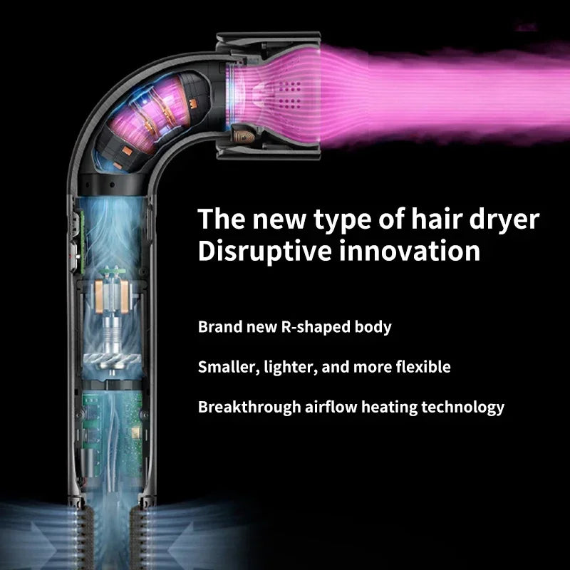 Super Hair Dryer Leafless Hair dryer Personal Hair Care Styling Negative Ion Tool Constant Anion Electric  Dryers.