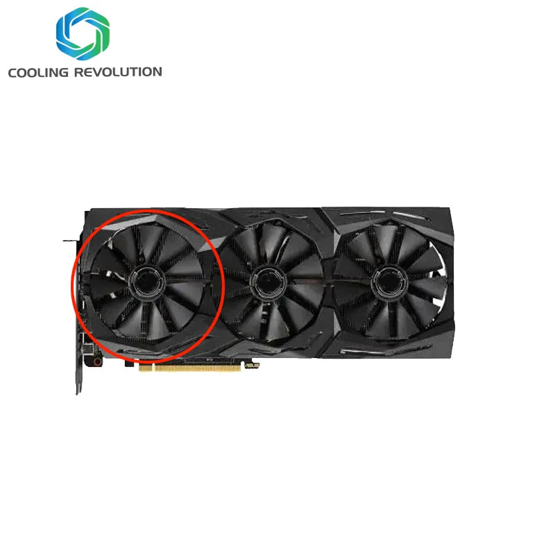 FDC10U12S9-C FDC10H12S9C size 87mm 3holes For ASUS ROG STRIX RTX 2070 O8G GAMING Graphic Card Cooling Fan.