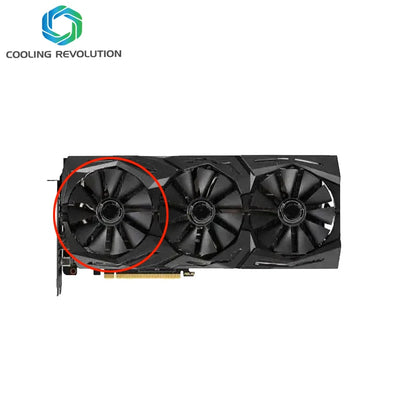 FDC10U12S9-C FDC10H12S9C size 87mm 3holes For ASUS ROG STRIX RTX 2070 O8G GAMING Graphic Card Cooling Fan.