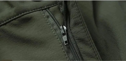Winter Thick Pants Men Double Layer Fleece Cashmere Overalls High Quality Male Camouflage Trousers Warm Casual Cargo Pants.