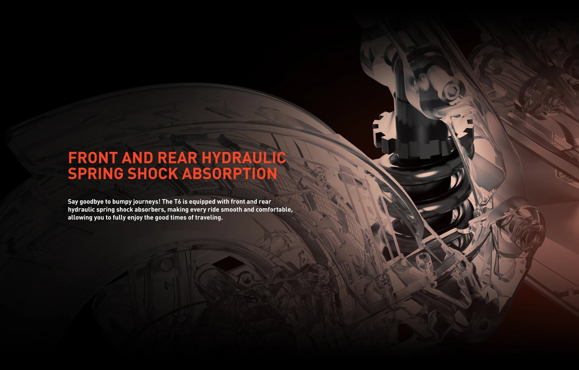 JOYOR T6 Adult Electric Scooter 600W Motor 48V18AH Battery E-Mountain Escooter 10" Off-Road Tire Foldable E-Scooter.