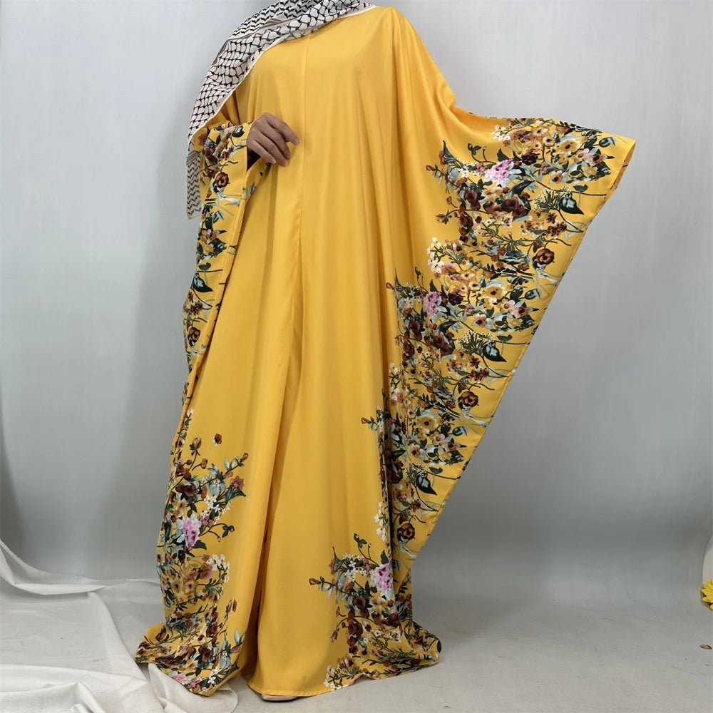 Ramadan Plus Size Abaya Damen Dubai Luxury Islam Arabic Women Muslim Maxi Dresses Clothing Kebaya Kaftan Robe Femme Musulmane.