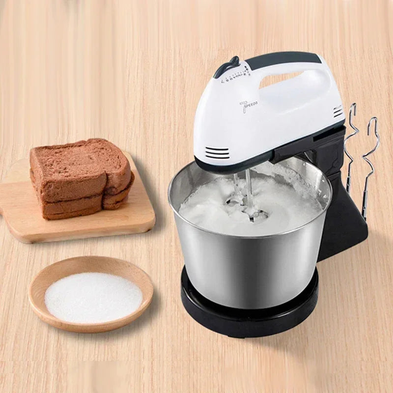 110V/220V Stand Food Mixers Kitchen Electric Food Blender Desktop Egg Whisk Cream Cake Dough Kneader Milk Frother Food Processor.