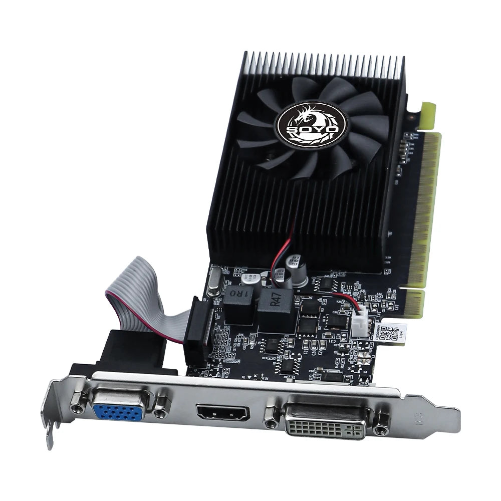 SOYO GT740 4GB Graphics Card GDDR5 128Bit HDMI DVI VGA PCI-E 3.0 Geforce GPU Gt 740 Gaming Video Card Placa De Video Desktopc.