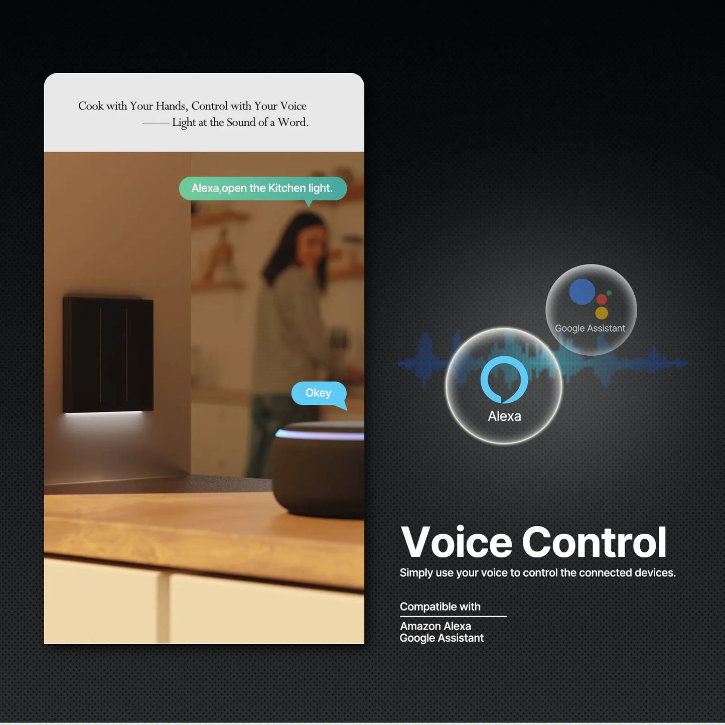 MOES Tuya ZigBee Star Feather Series Smart Touch Switch mit neutraler Lichtszene 2in1 APP-Fernbedienung mit Alexa Google Home