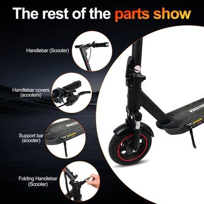 Electric Scooter For Adults Max Speed 35Km/h Electric Scooter 500W (Peak 750W ) Adult Scooter Electric Kick Scooter.