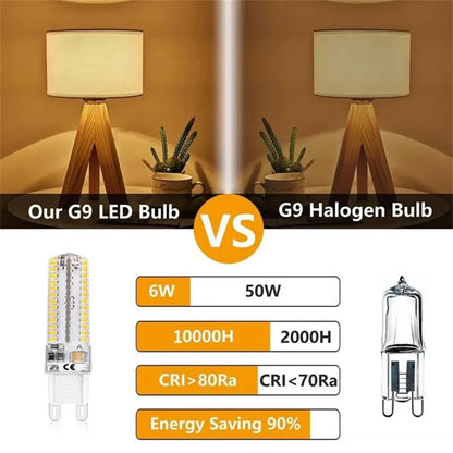 10 Stücke G9 LED Lampe 7 Watt 9 Watt 12 Watt 15 Watt 18 Watt 220 V Led-lampe SMD 2835 LED G9 Licht Ersetzen 30/40 W Halogenlampe Licht für Zuhause Nützlich.