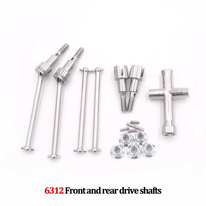 16101 16102 PRO SG116 PRO SG116MAX 16103 Q130 Original Parts Drive Shaft/gear/bearing/motor/servo/tire/steering Cup/swing Arm.