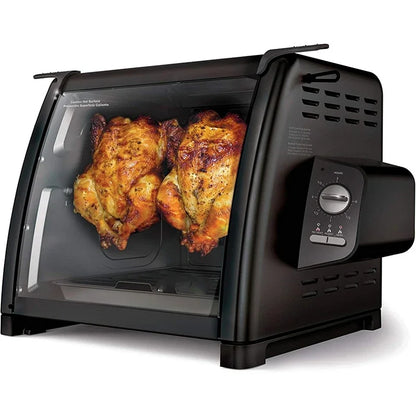 Electric oven 1000W Large capacity chicken oven 25-250℃ household oven knob temperature control.