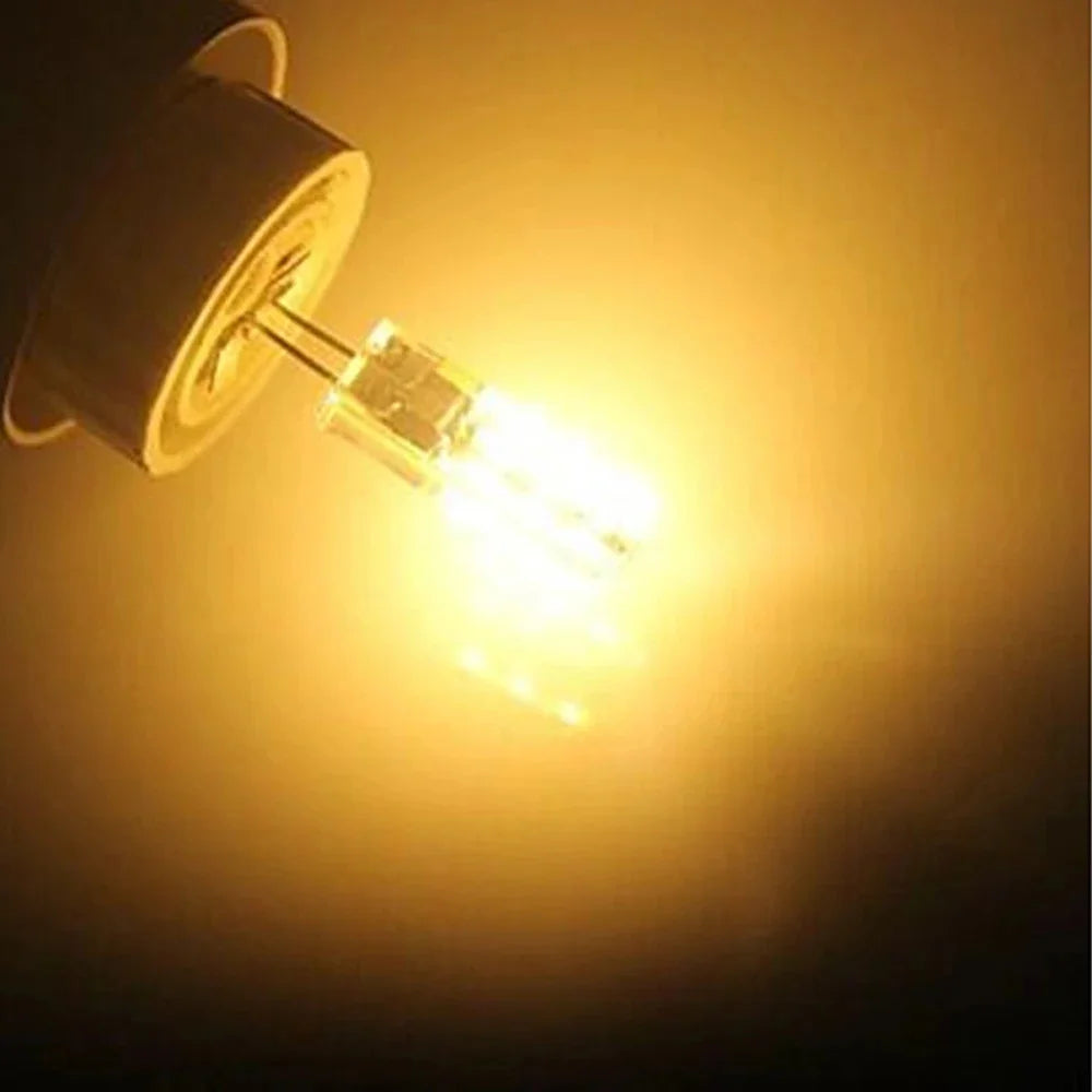 10 Teile/paket Dimmbare Mini G4 LED COB Lampe 6W Birne AC DC 12V 220V Kerze Lichter ersetzen 30W 40W Halogen für Kronleuchter Scheinwerfer.