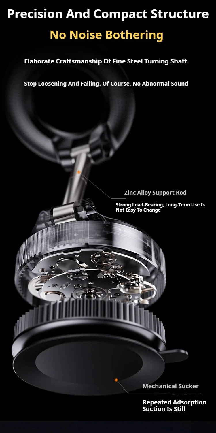 Xiaomi Magsafe Car Phone Holder Suction Cup Vacuum Magnetic Phone Stand 360° rotatable and Foldable Suction Cup Phone Holder.