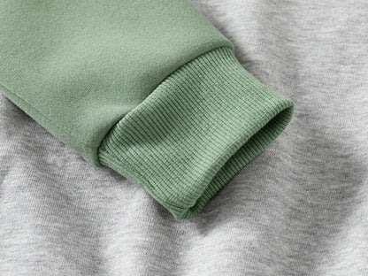 New Spring Autumn Children Clothes Set Color Patchwork Kids Boys Two-Piece Sets Children Boy Casual Tracksuit Outfits Tops Pants.