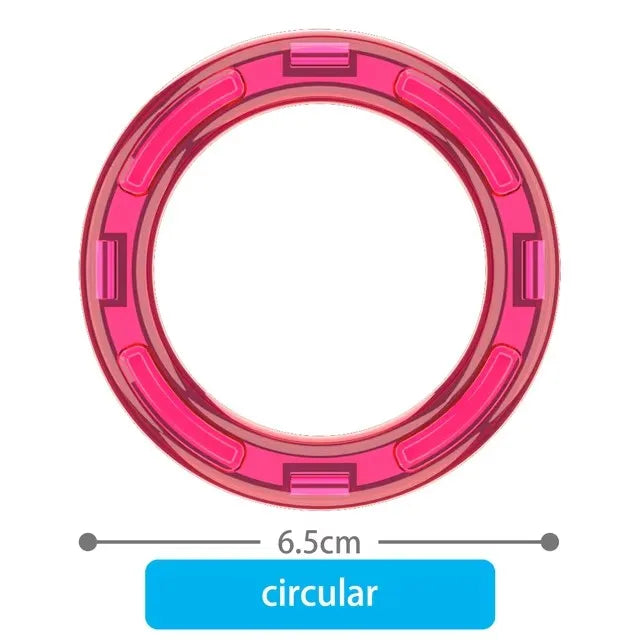 1pcs Big Size Magnetic Designer Magnet Building Blocks Accessories Educational Model Constructor Toys For Children Gifts