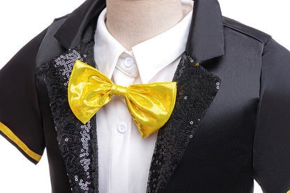 Disney Minnie Mouse Mädchen Polka Dot Schleife Prinzessin Kleid Jungen Kinder Mickey Mouse Halloween Karneval Party Performance Kleidung Anzug.