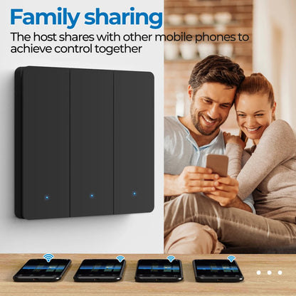 1/2/3gang Tuya EU Zigbee3.0 Smart Switch Kein Neutralleiter Wandlichtschalter Push Button Smart Life APP Funktioniert mit Alexa Google.