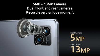 Bmax Maxpad I11Plus 10.4 Inch 16Gb(8Gb Ram+8Gb Expansion) 256Gb Rom Octa Core T606 Soc Android 13 Dual Wifi 4g Lte Tablet Sim.