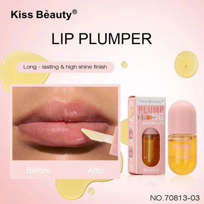 Long Lasting Lip Plumper Oil Instant Volumising Enhancer Lip Serum Collagen Lips Volume Lipgloss Sexy Cosmetic Volume Increases.
