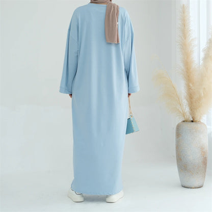 Khimar Abaya Dubai Luxury Muslim Maxi Kaftan Modest Dress Abayas For Women Turkish Clothes Kebaya Caftan Marocain Femme Vestidos