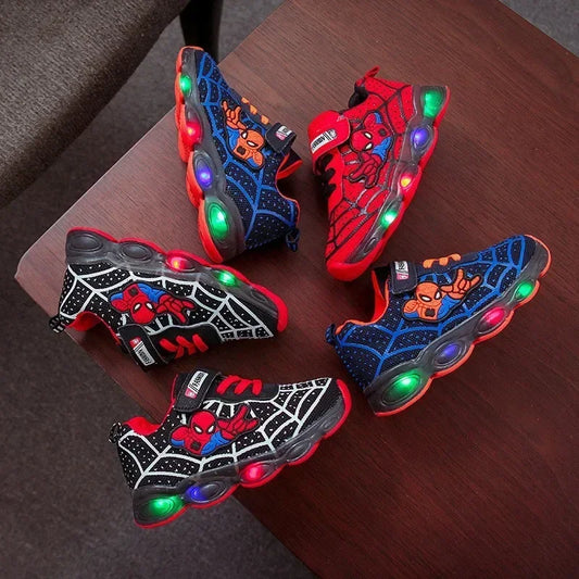Autumn children's shoes, children's luminous shoes, men's and women's running shoes, baby flashing shoes, LED lights, sneakers.
