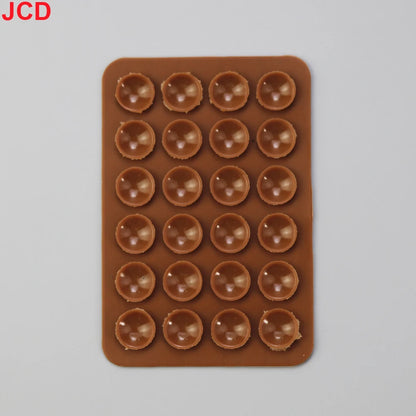 JCD 24 Square Thickened Silicone Suction Cup Suction Cups Mobile Phone Tablet Luggage Suction Cup Universal Charger Leather Case.