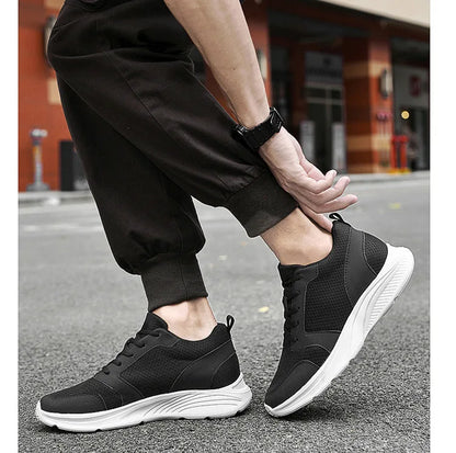 Men Elevator Shoes Height Increase Sneakers Shoes for Men 10cm Sports Casual Shoes Invisible Inner Heightening Shoes for Men 8cm.