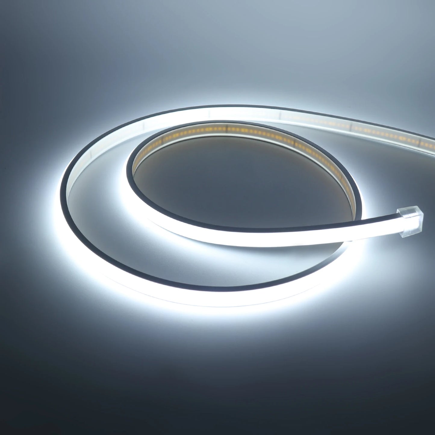 12V 24V Tuya Smart WiFi COB Neon Strip Waterproof 0.5M 5M 10M 20M 320LED/M Flexible LED Tube Tape for Kitchen Cabinet Room Decor.