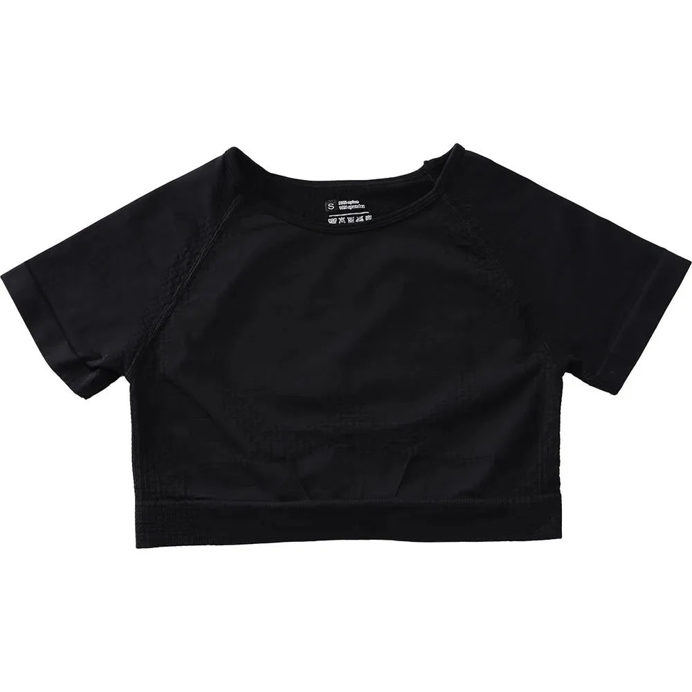 Seamless Yoga Suit Women's Long Sleeve Jacquard Sports High-Waisted Tightening Leggings Fitness Top Origin China