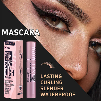 New Eyelashes Lengthening 5D Mascara Lengthening Thickening Waterproof Sweat-Resistant Silky Lash Non-Smudging Easy to Remove.