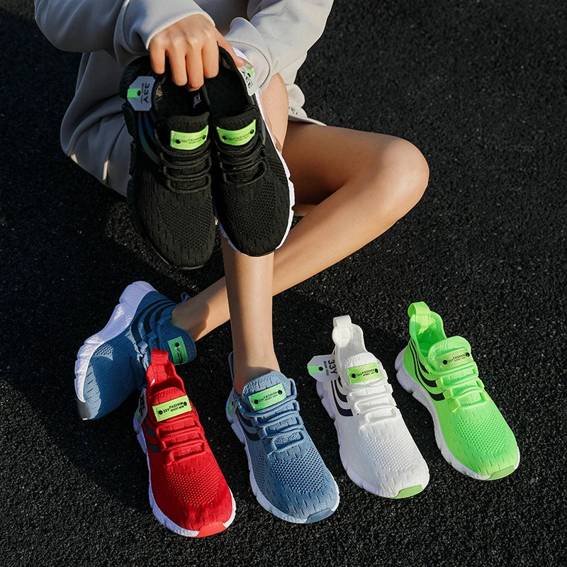 Männer Casual Turnschuhe Sommer Atmungsaktive Sportschuhe Leichte Outdoor Mesh Laufschuhe Athletisch Jogging Tenis Wanderschuhe.