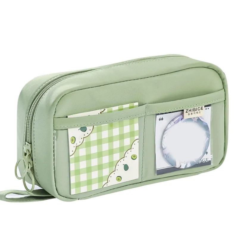 Neue weibliche Grundschule Mittels chüler Briefpapier Box mit hohem ästhetischen Wert Feder mäppchen und Feder mäppchen.