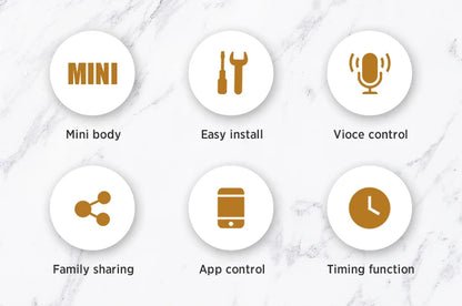 Tuya DIY Breaker Wifi Smart Light Switch Modul 10A 100-240V Zwei-Wege App Fernbedienung Arbeit mit Alexa Google Home 1/2/3/4Gang.