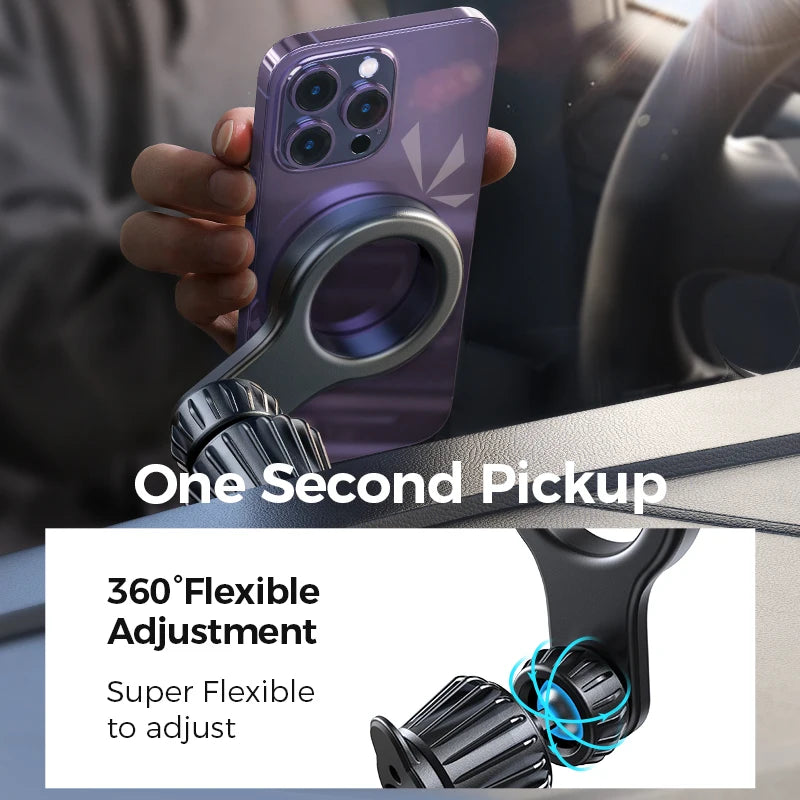 Joyroom Magnetic Car Phone Holder Universal Strong Car Air Vent Phone Mount Compatible with iPhone Samsung LG Google Pixel, etc.