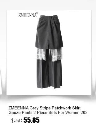 ZMEENNA Women's Two Piece Outfit Casual Long Sleeve Top And High Waist Pants Set Stylish And Comfortable Everyday Wear ZM830.
