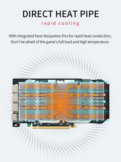 MLLSE AMD RX5500XT 8G Gaming Graphics Card 8GB 128Bit GDDR6 PCI-E 4.0×8 GPU Radeon rx5500xt 8gb game Video Cards Placa de vídeo.