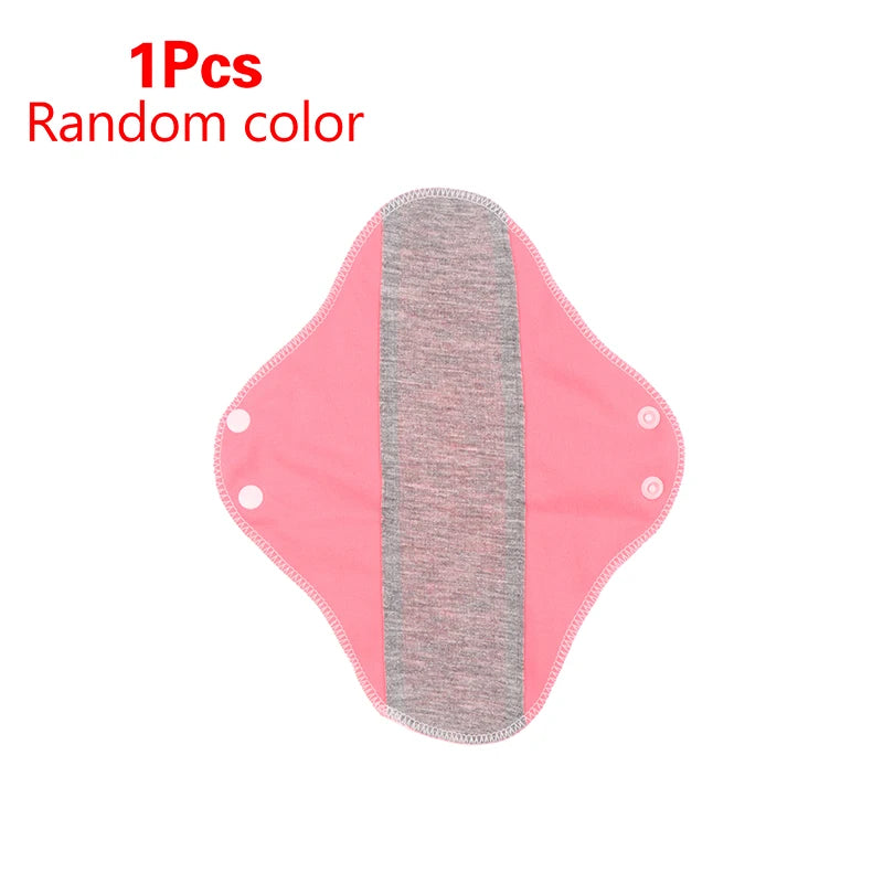 1/4pcs Thin Cloth Pads Soft Cotton Washable Feminine Panty Liners Sanitary Pads Napkin Daily Reusable Menstrual Hygiene Pads.