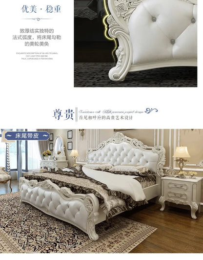 Multifunktionales Doppelbett mit Stauraum, europäisches minimalistisches Camping-Zubehörbett, luxuriöse moderne Camas De Dormitorio-Möbel