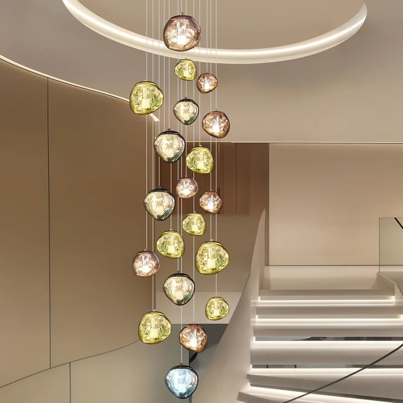 Moderne Heimdekoration, LED-Deckenleuchten für das Wohnzimmer, LED-Deckenleuchten für die Treppe, Hängelampen, Innenleuchte.