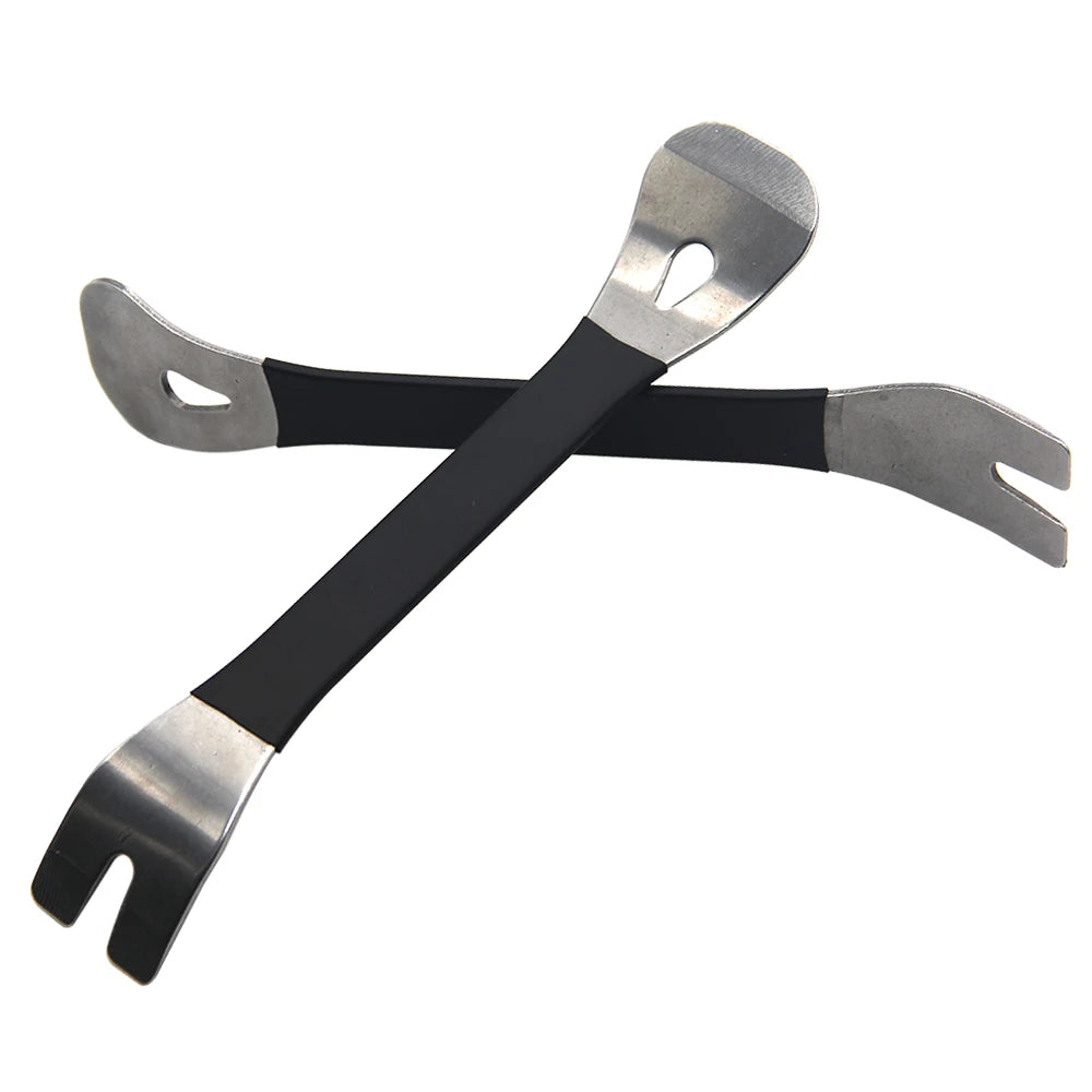 Hebelplatten-Schnallentreiber aus Edelstahl für die Entfernung von Automodifikationen der Audioleavigation, Mittelkonsolen-Innentürverkleidungswerkzeug