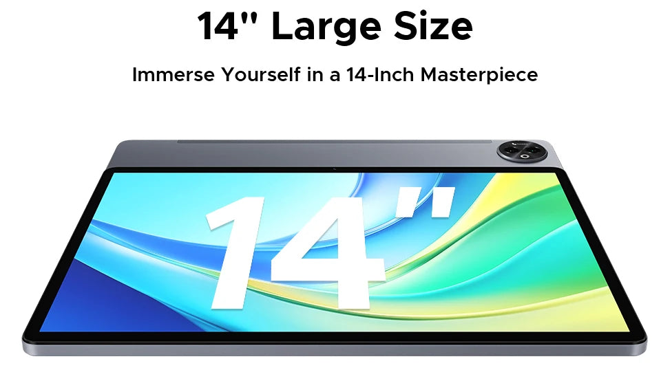 Global Version DOOGEE Tab E3 Max Tablet PC Android 15 Gemini AI 14'' 2.1K Screen 8GB RAM 256GB 13500mAh Large Battery Smart Pad.