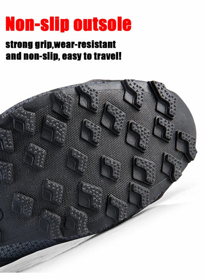 Men's Hiking Sports Shoes Waterproof And Wear-Resistant Hiking Training Shoes Outdoor Woodland Non-Slip Tactical Training Shoes.