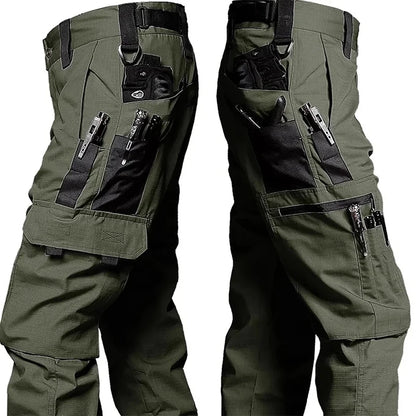 New Tactical Work Pants Men Outdoor Cargo Trousers Multi-pocket Waterproof Pant Autumn Spring Outdoor Workwear Hiking Trousers.