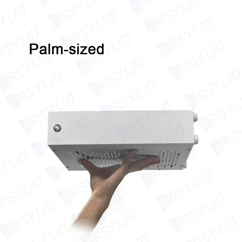 ARSYLID Q32 ITX A4 Computer Case 3.2L Smaller Mini Core Display Form Factor Chassis 50mm Radiator Flex PSU Q31.