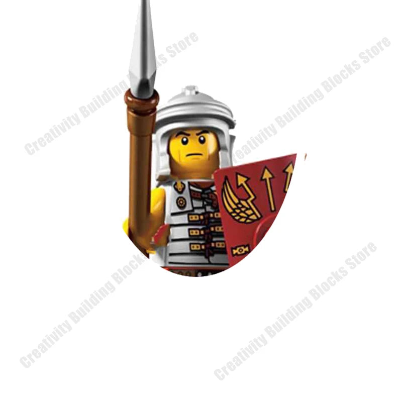 New Hot Series Gray Shark Boy Girls 3D Model DIY Building Bload Toys Classic Movie Children's Toys Gifts.