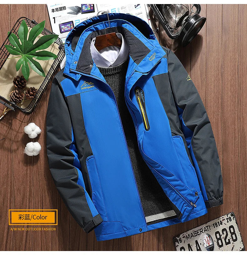 9xl Thermal Jacket Winter Parka Men Windbreak Thick Warm Windproof Coats Male Military Hooded Jackets Men's Winter Warm Jackets