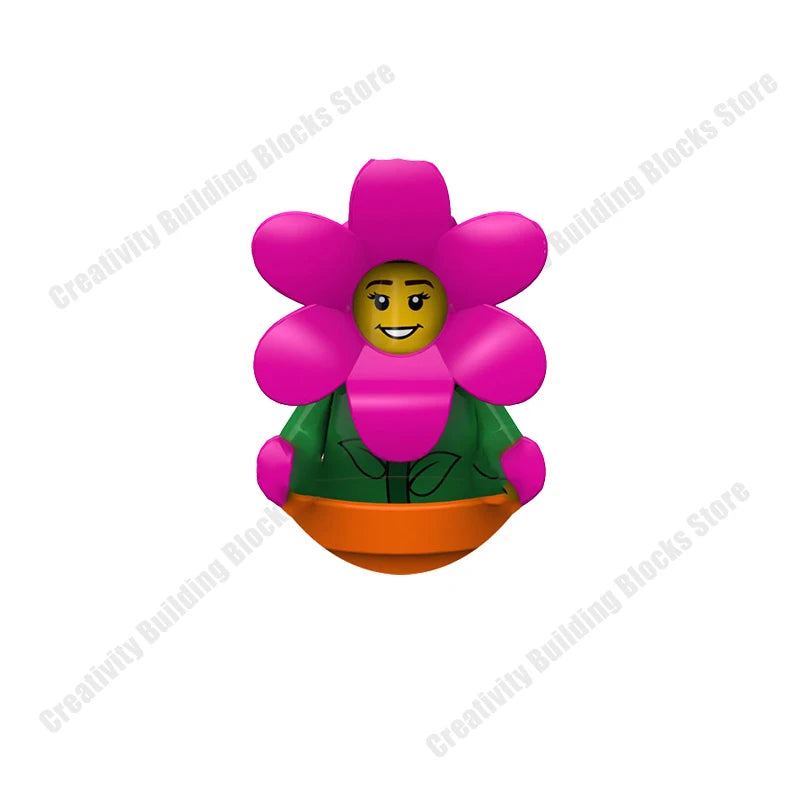 New Hot Series Gray Shark Boy Girls 3D Model DIY Building Bload Toys Classic Movie Children's Toys Gifts